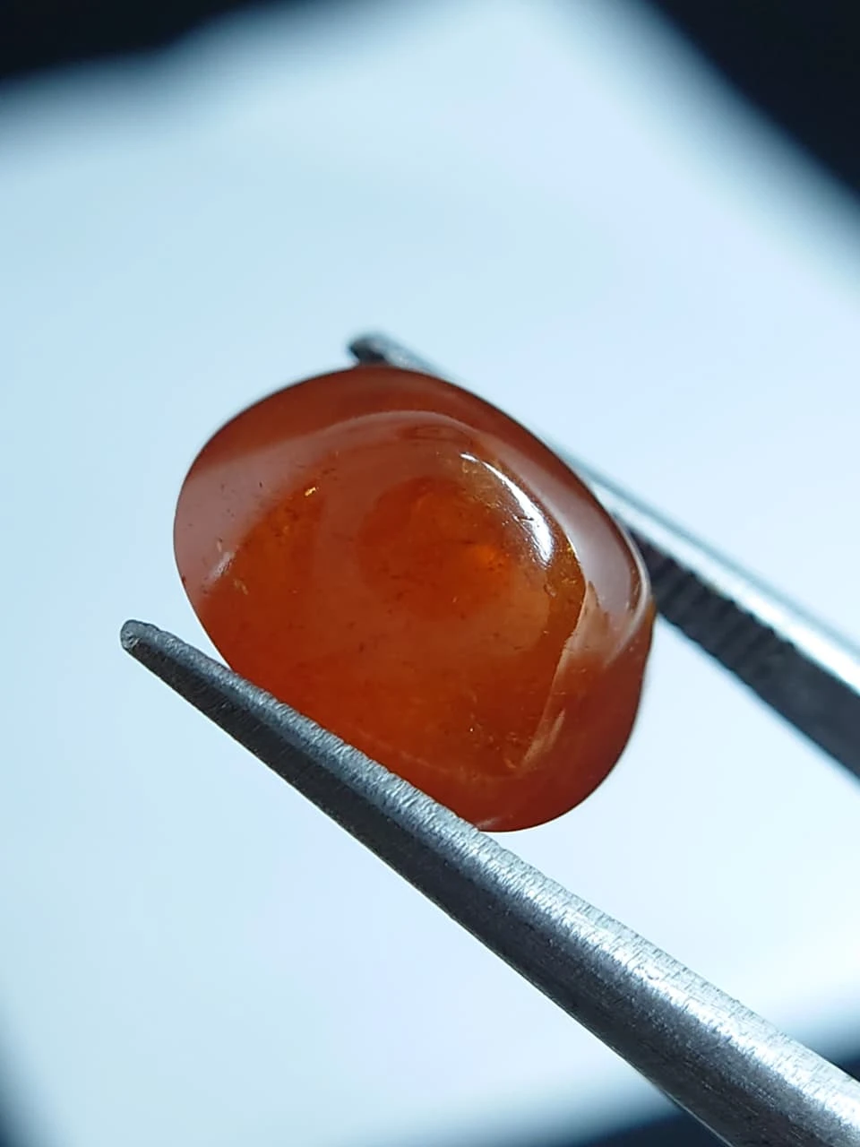 9ct Cabochon Faceted Spessartite Garnet from Nigeria — view 3